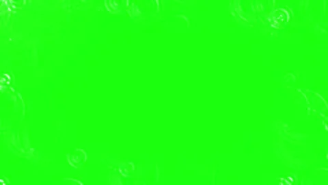 Soft Bokeh Light Overlays on Green Screen Background - 4K High Quality 스톡 동영상 334046422