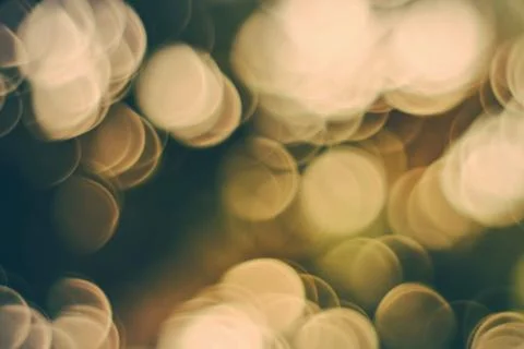 Soft bokeh lights abstract background with warm tones Stock Photos