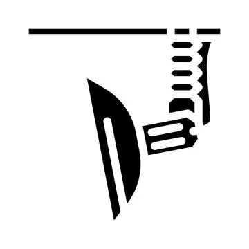 Soft box lamp glyph icon vector illustration 스톡 일러스트