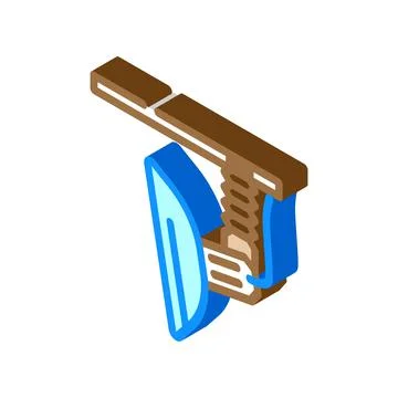 Soft box lamp isometric icon vector illustration 스톡 일러스트