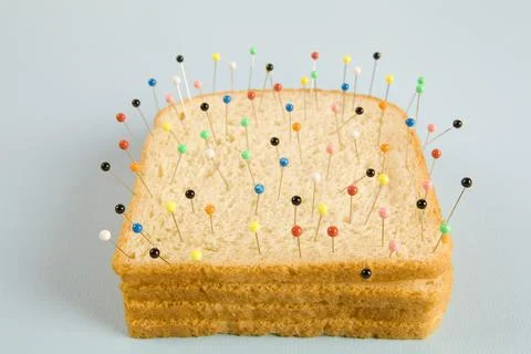 Soft bread voodoo Stock Photos