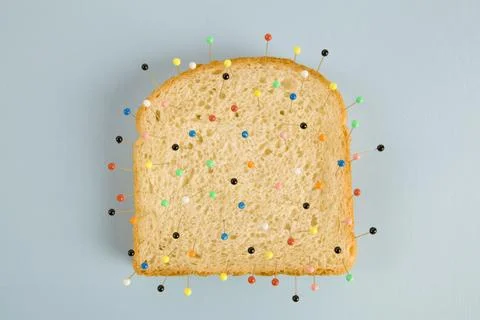 Soft bread voodoo Stock Photos