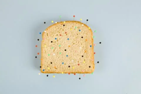 Soft bread voodoo Stock Photos