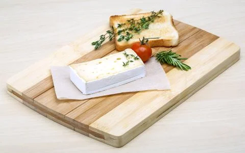 Soft brie cheese Stock Photos