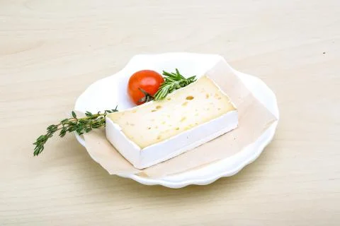 Soft brie cheese Foto stock