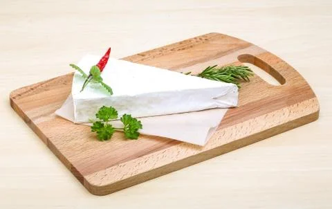 Soft brie cheese Stock-Fotos
