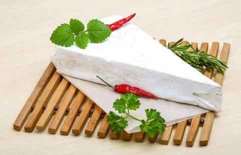 Soft brie cheese Stock Photos