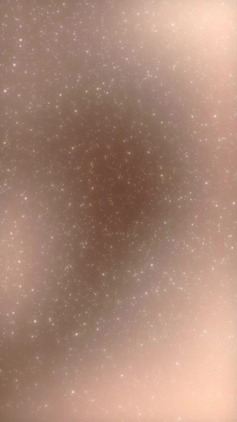 Soft brown gradient with shimmering particles, seamless loop background Stock Footage 294997441