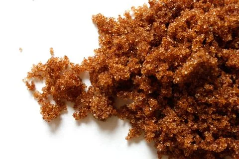 Soft brown sugar Stock Photos