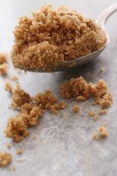 Soft brown sugar Foto stock