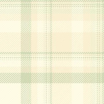 Soft, calming plaid pattern in muted green and beige tones. Ideal for backgro Stock Illustration