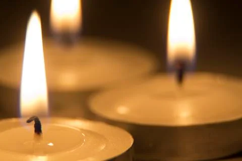 Soft Candles Stock Photos