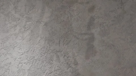 Soft Chandelier Shadows on Textured Gray Wall. Elegant Abstract Light Background Video stock 341396189
