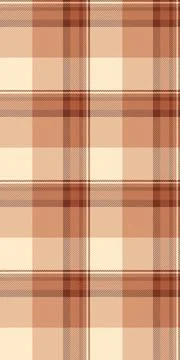 Soft check pattern fabric, choice tartan seamless vector. November textile .. Stock Illustration