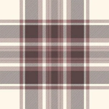 Soft check texture pattern, british textile plaid fabric. Tape seamless vec.. Stock Illustration