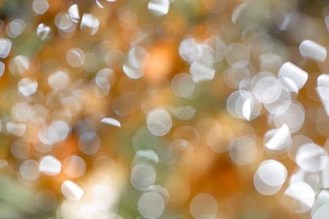 Soft Circular Bokeh Abstract Background – Warm Light Blur Texture Stock Photos