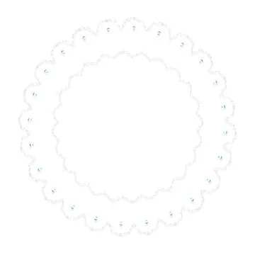 Soft Circular Repeat Shape Clean Abstract Rounded Shapes for Branding and W.. イラスト素材