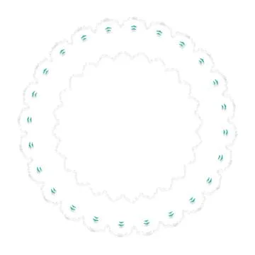 Soft Circular Repeat Shape Clean Abstract Rounded Shapes for Branding and W.. Stockillustratie