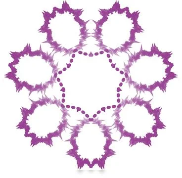 Soft Circular Repeat Shape Clean Abstract Rounded Shapes for Branding and W.. 스톡 일러스트