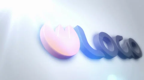Soft Clean 3D Logo Intro Stock After Effects