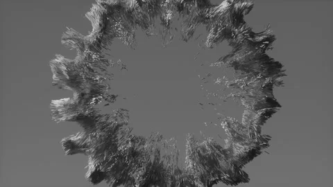 Soft cloud of particles diffuses smoothly across the scene Stock Footage 321693699
