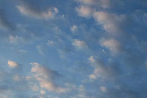 Soft Clouds in a Blue Sky Photos