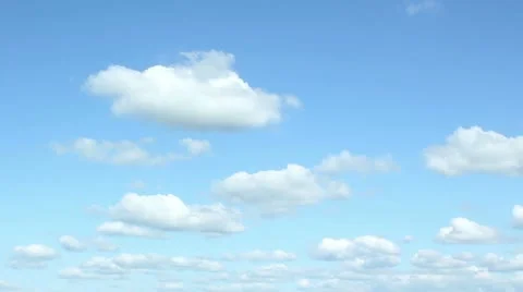 Soft Clouds Stock Footage 11025309