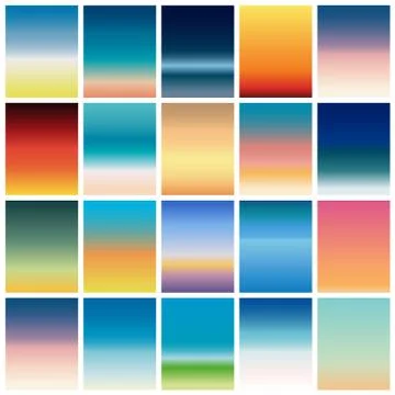 Soft color background. Modern screen vector design for mobile app. Soft color イラスト素材