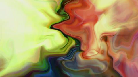 Soft Color Liquid Abstract Flow Background Stock Footage 330142177