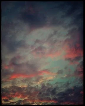 Soft color sunset Stock Photos