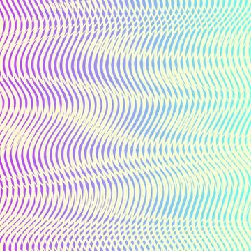 Soft colored fluid abstract background with light moire effect Stock Illustration