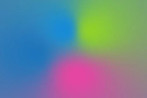 Soft colorful abstract background featuring blurred blue green pink and purple Stock Illustration