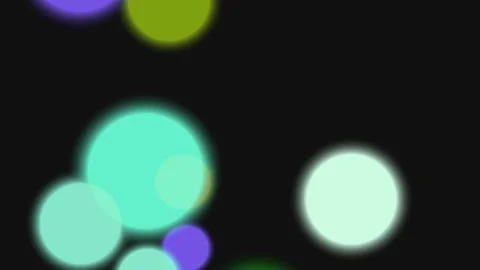Soft Colorful Bokeh Lights Floating Abstract Background Stock-Footage 336268936