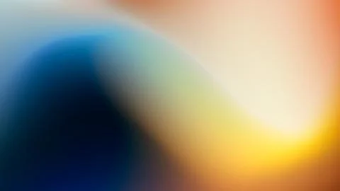 Soft, colorful light patterns create a serene abstract background in a calm.. Stock Illustration