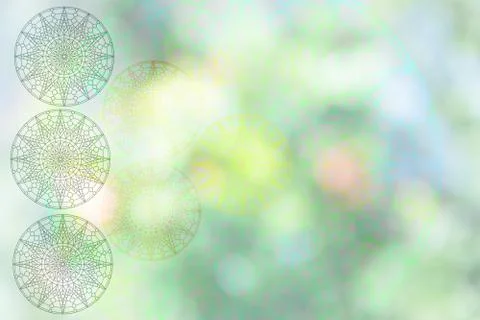 Soft colorful pattern with mandala element. Vintage decorative elements.  Isl Stock Illustration