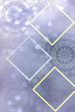 Soft colorful pattern with mandala element. Vintage decorative elements.  Isl Illustrazione stock