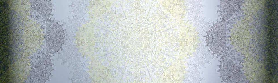 Soft colorful pattern with mandala element. Vintage decorative elements.  Isl Stock Photos