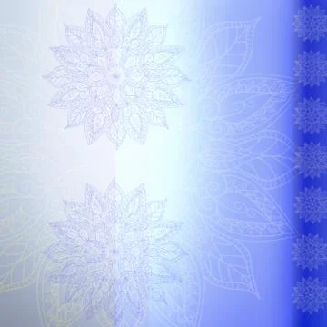 Soft colorful pattern with mandala element. Vintage decorative elements.  Isl Stock Photos