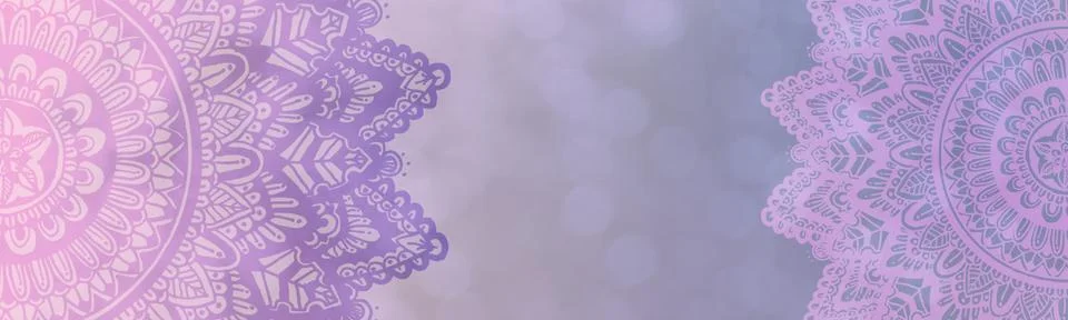 Soft colorful pattern with mandala element. Vintage decorative elements.  Isl Stock Photos