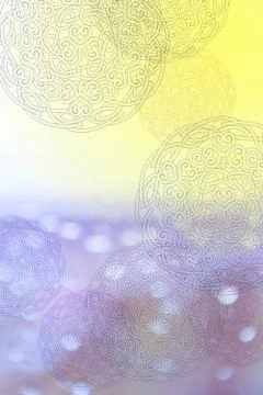 Soft colorful pattern with mandala element. Vintage decorative elements.  Isl Stock Photos