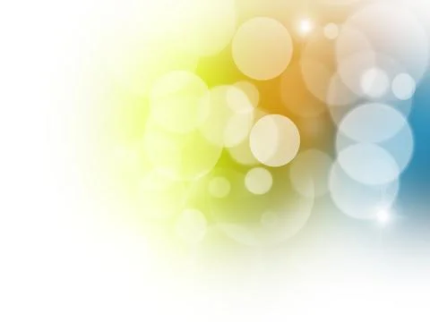 Soft Colorful Spring Lights background blur Stock Illustration