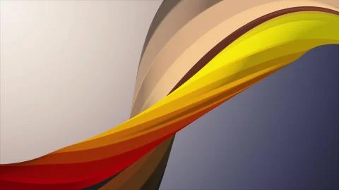 Soft colors 3D rendering curved marshmallow candy abstract shape illustration イラスト素材