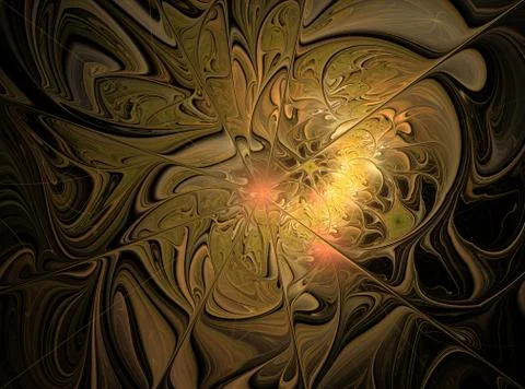 Soft colourful abstract background with soft brown shade with oil color techn イラスト素材