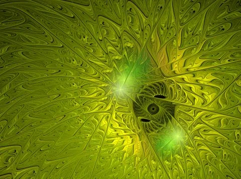 Soft colourful abstract background with soft green and yellow shade with oil Illustrazione stock