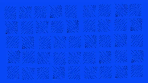 Soft colourful wiggling pattern background. Thin lines motion design. Stock Footage 155613752