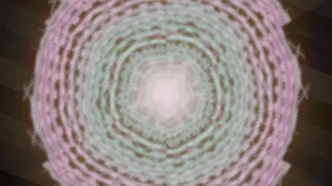 Soft concentric circles create unique visual interest Stock Footage 337388142