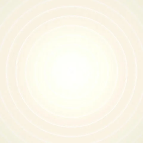 Soft Concentric Circles Expanding Outward on a Pale Yellow Textured Backgroun Stock Footage 346283508