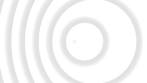 Soft concentric rings radiating from center background animation Stock Footage 335115105