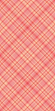 Soft coral and peach diagonal plaid pattern. Perfect for textile design, scra Stockillustratie
