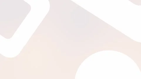 Soft cream seamless loop background with smooth white shapes. 4K. Vídeo Stock 309956296